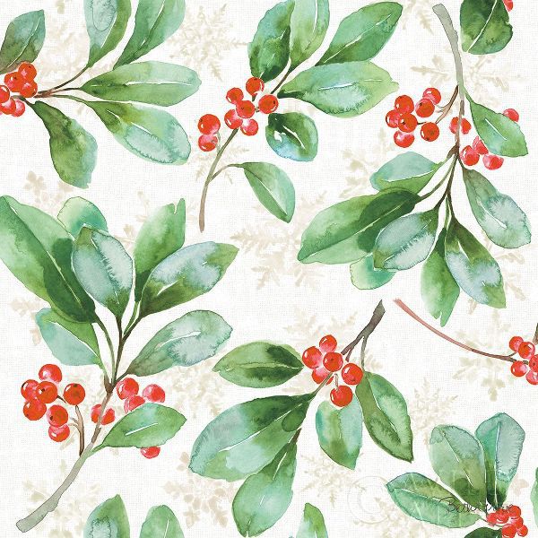 Holiday Flora Pattern VA