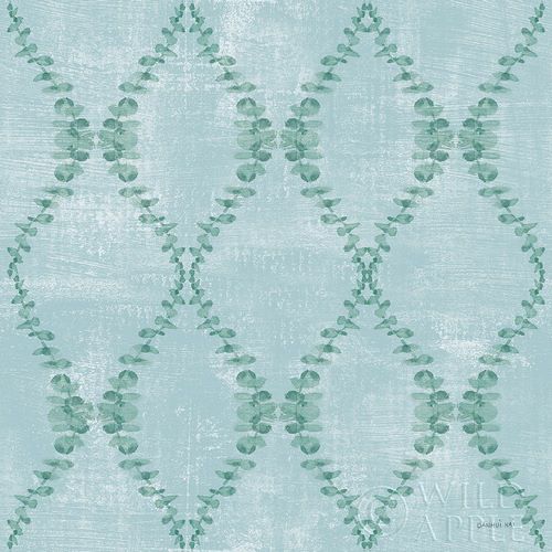 Beach Cottage Floral Pattern IA
