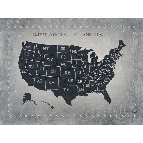 Riveting USA Map