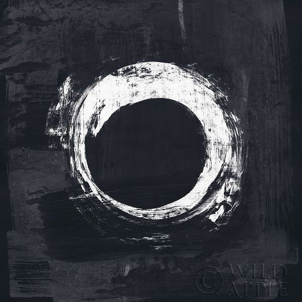Zen Circle I Black Crop