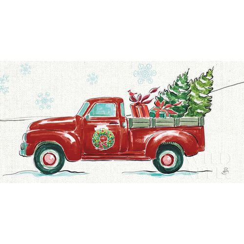 Christmas in the Country iv - Wreath Truck Crop