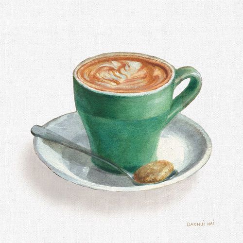 Nai, Danhui 아티스트의 Wake Me Up Coffee II Linen작품입니다.