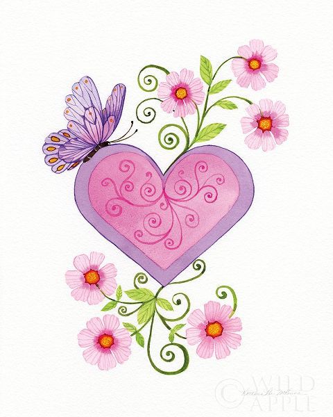 Hearts and Flowers IV