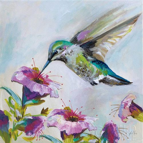 Hummingbird II Florals