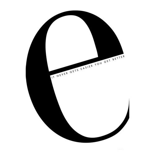 Charro, Mercedes Lopez 아티스트의 E is for Easier on White작품입니다.