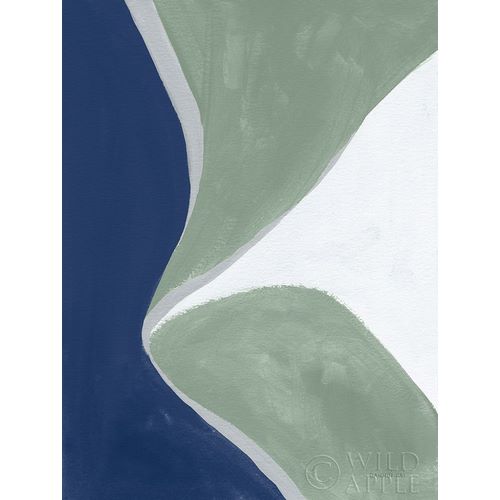 Blue Green Abstract III