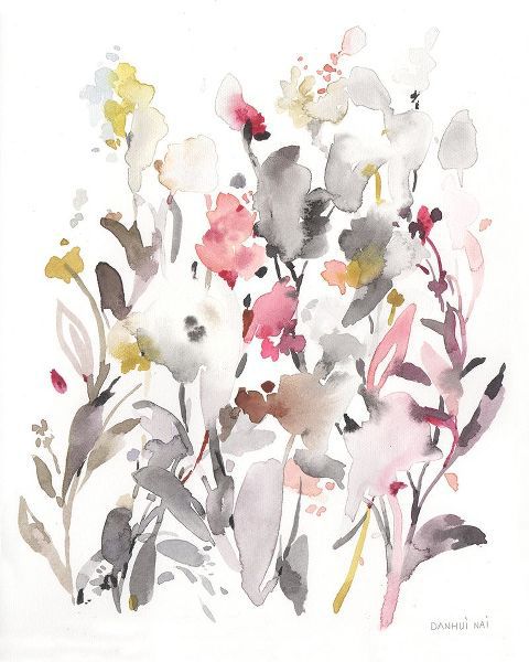 Nai, Danhui 아티스트의 Breezy Florals I작품입니다.