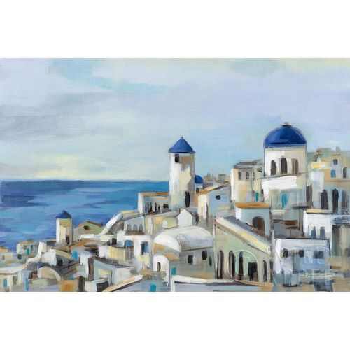 Vassileva, Silvia 아티스트의 Santorini View I 작품
