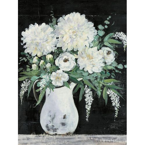 Purinton, Julia 아티스트의 Late Summer Bouquet I Black Crop 작품