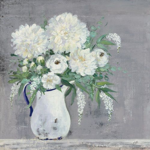 Purinton, Julia 아티스트의 Late Summer Bouquet I Light Gray작품입니다.