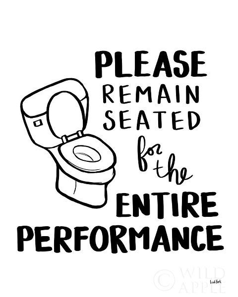York, Leah 아티스트의 Bathroom Etiquette III - rev font v1 작품