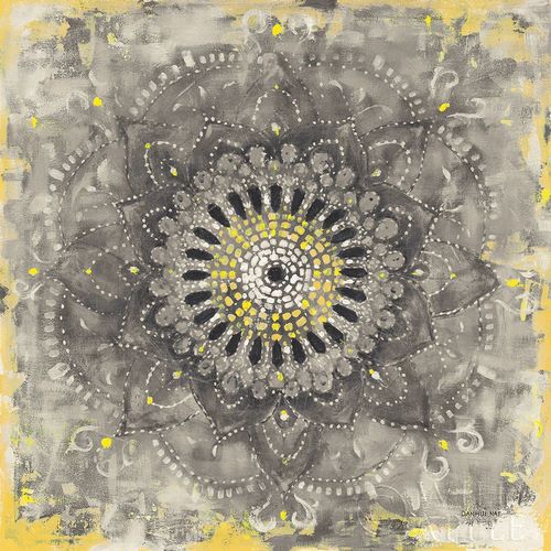 Nai, Danhui 아티스트의 Gray Concentric Mandala 작품