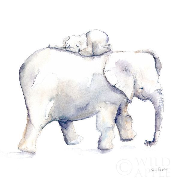 Valle, Aimee Del 아티스트의 Baby Elephant Love III 작품