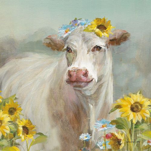 Nai, Danhui 아티스트의 A Cow in a Crown 작품