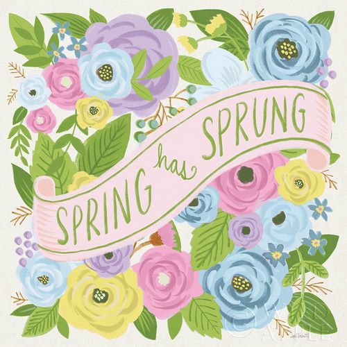 Tavoletti, Anne 아티스트의 Spring Has Sprung I Bright 작품