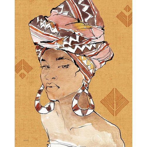 Tavoletti, Anne 아티스트의 African Flair VI Warm 작품