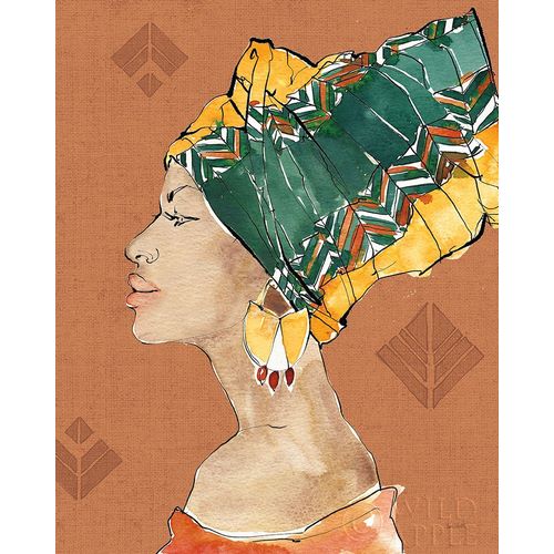 Tavoletti, Anne 아티스트의 African Flair VII Warm 작품