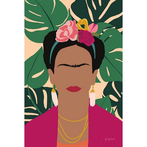 Thorns, Becky 아티스트의 Frida Kahlo I Palms No Distress 작품