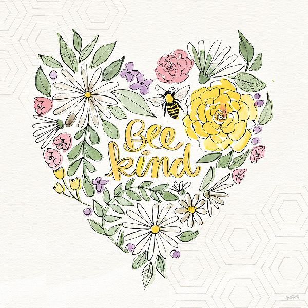 Tavoletti, Anne 작가의 Honeybee Blossoms XI 작품