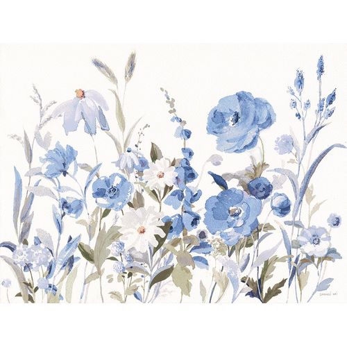 Nai, Danhui 아티스트의 Blue Boho Wildflowers작품입니다.