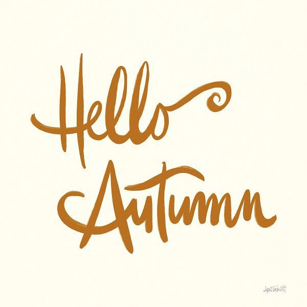 Tavoletti, Anne 아티스트의 Hello Autumn I on Cream작품입니다.