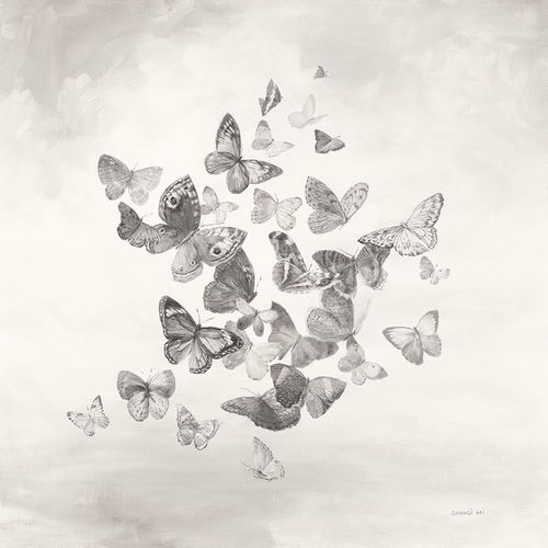 Nai, Danhui 작가의 Beautiful Butterflies BW 작품