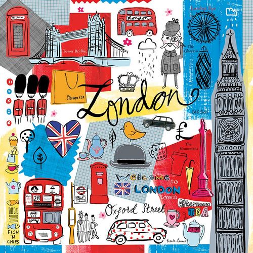 Zaman, Farida 작가의 Traveling London 작품