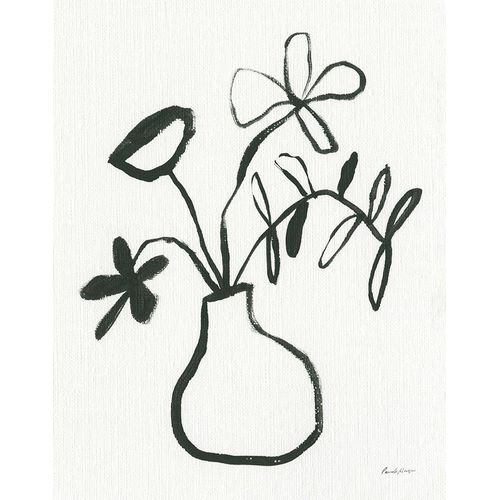 Munger, Pamela 아티스트의 Floral Sketch I작품입니다.