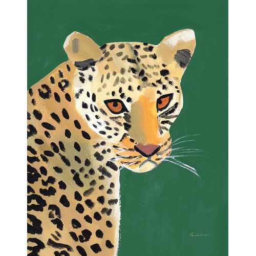 Munger, Pamela 작가의 Colorful Cheetah on Emerald 작품