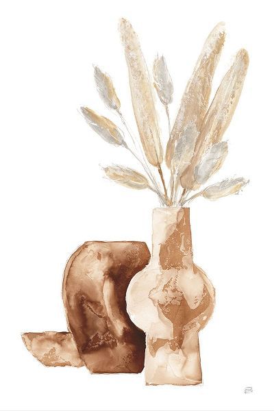 Paschke, Chris 아티스트의 Earthy Vase Gray Bunny Tail작품입니다.