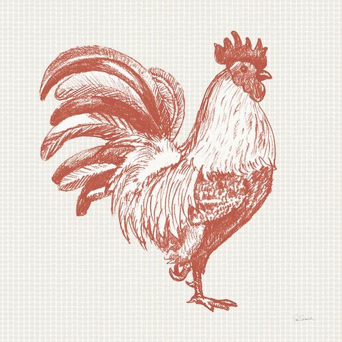Schlabach, Sue 아티스트의 Cottage Rooster I Red작품입니다.