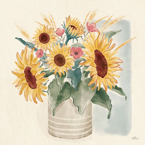 Penner, Janelle 작가의 Sunflower Season V Bright 작품