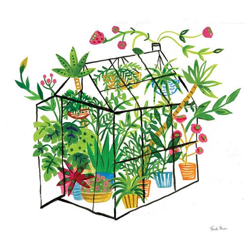 Zaman, Farida 아티스트의 Greenhouse Blooming V작품입니다.