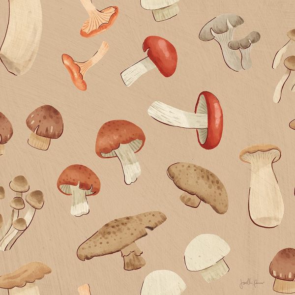 Penner, Janelle 아티스트의 Mushroom Madness Pattern IC작품입니다.