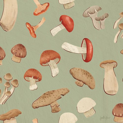 Penner, Janelle 아티스트의 Mushroom Madness Pattern ID작품입니다.