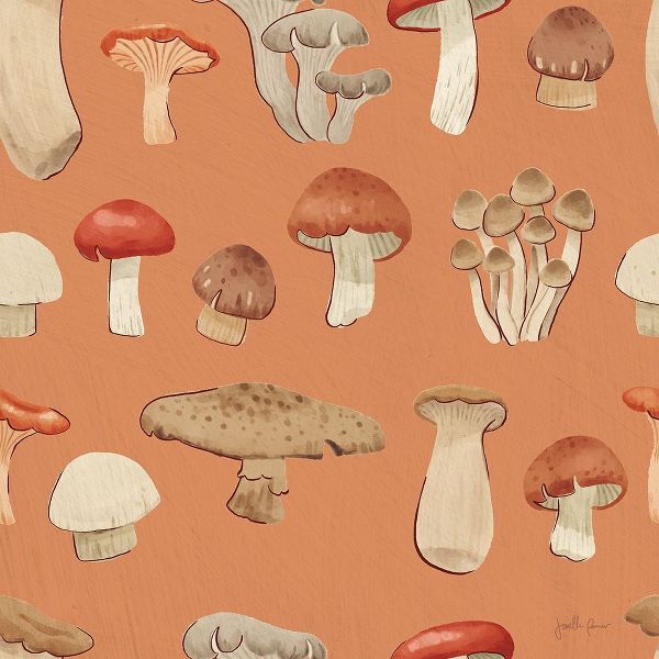 Penner, Janelle 아티스트의 Mushroom Madness Pattern IIIB작품입니다.