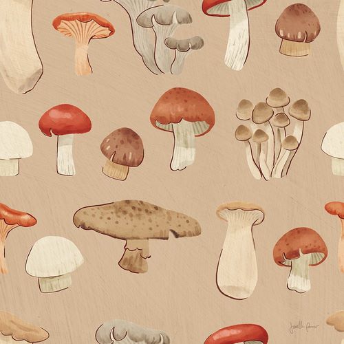 Penner, Janelle 아티스트의 Mushroom Madness Pattern IIIC작품입니다.