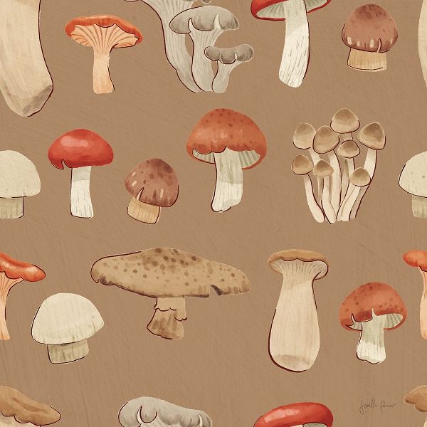Penner, Janelle 아티스트의 Mushroom Madness Pattern IIIE작품입니다.