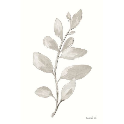 Nai, Danhui 아티스트의 Gray Sage Leaves I on White작품입니다.