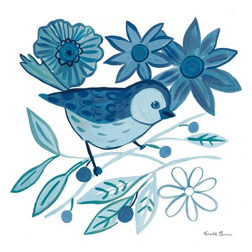 Zaman, Farida 아티스트의 Blue Bird III작품입니다.