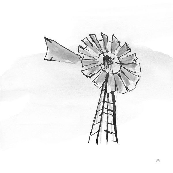 Paschke, Chris 아티스트의 Windmill VII BW작품입니다.