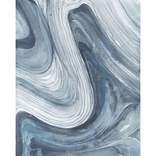 Hristova, Albena 아티스트의 Swirl II Blue Gray작품입니다.