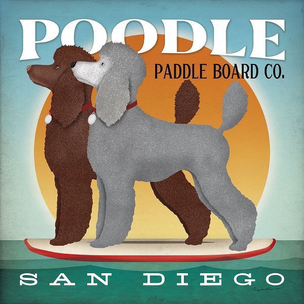 Fowler, Ryan 아티스트의 Double Poodle Paddle Board작품입니다.