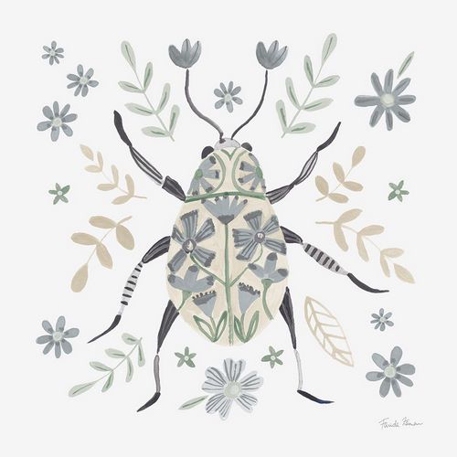 Zaman, Farida 아티스트의 Folk Beetle II Neutral작품입니다.