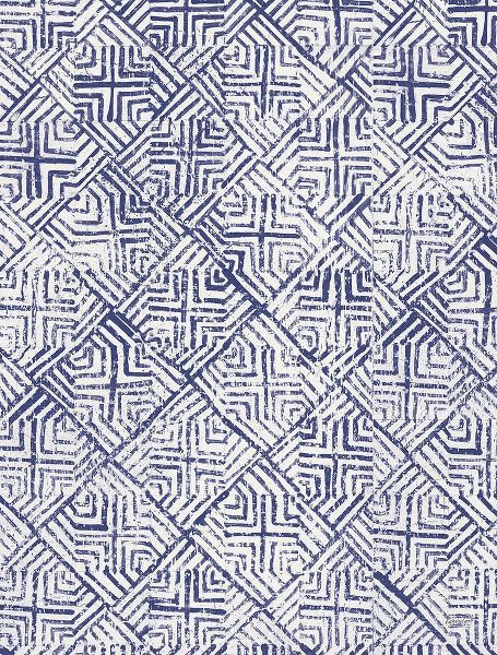 Lovell, Kathrine 아티스트의 Maki Tile Panel II Crop II Blue작품입니다.