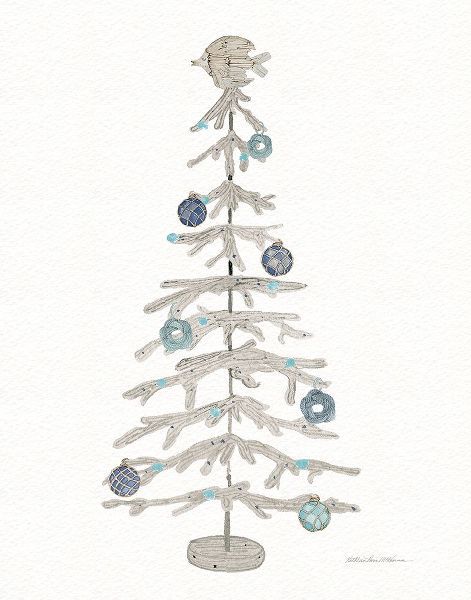 McKenna, Kathleen Parr 아티스트의 Decorative Coastal Holiday Tree IV작품입니다.