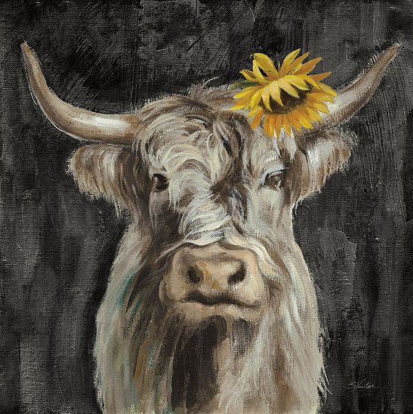 Vassileva, Silvia 아티스트의 Floral Highland Cow작품입니다.