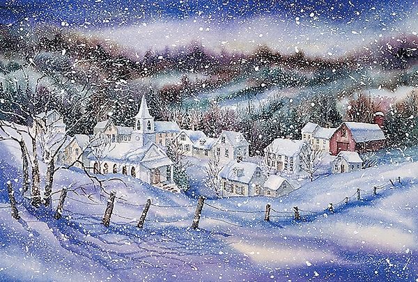 McKenna, Kathleen Parr 아티스트의 Winter Village작품입니다.