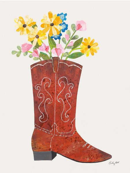 Prahl, Courtney 아티스트의 Western Cowgirl Boot V작품입니다.