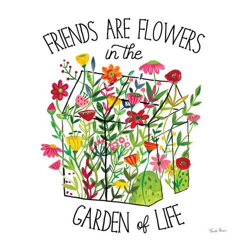 Zaman, Farida 아티스트의 Greenhouse Blooming IV Friends작품입니다.